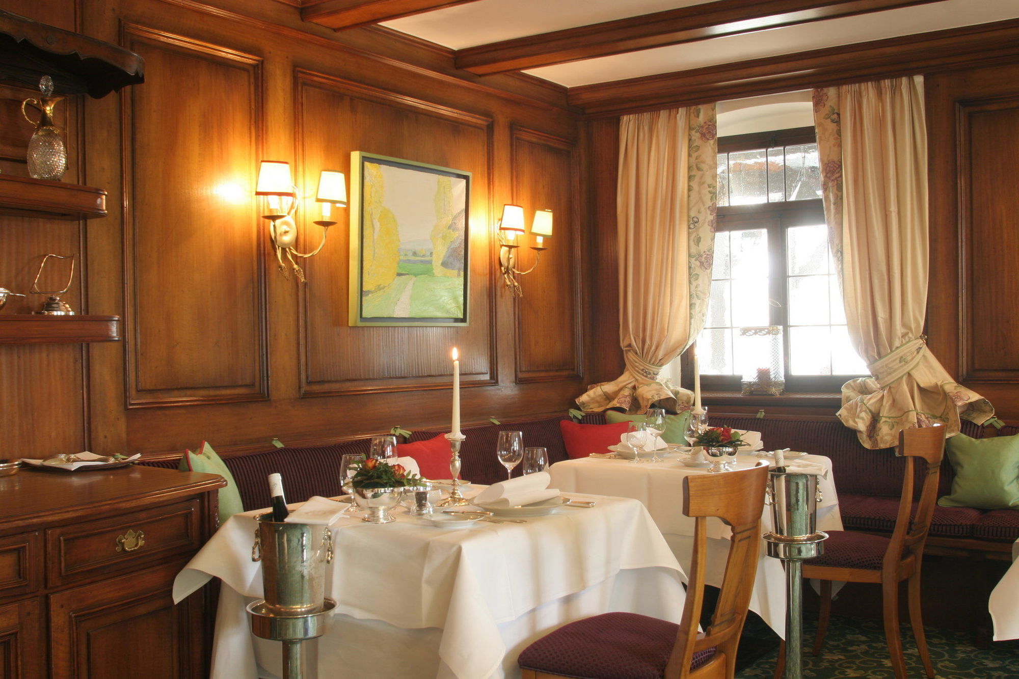 Schwarzer Adler Hotel Vogtsburg Étterem fotó