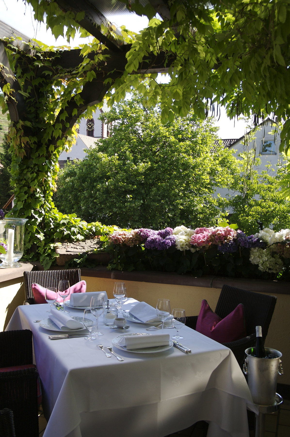 Schwarzer Adler Hotel Vogtsburg Étterem fotó